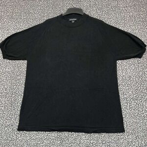 Anthology Sweater Women Extra Large Black Pullover Short Sleeve 100% Silk XL